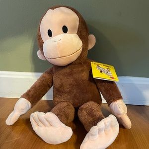 Curious George stuffed animal